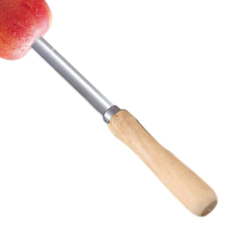 Zuntsutock Pitter aus multifunktionalem Edelstahl - Fruit Corers, Corers Werkzeug Küche | Corers Handbuch mit Holzgriff für et i et i Gemüse juiment Platten der Feier in von Zunetsutock