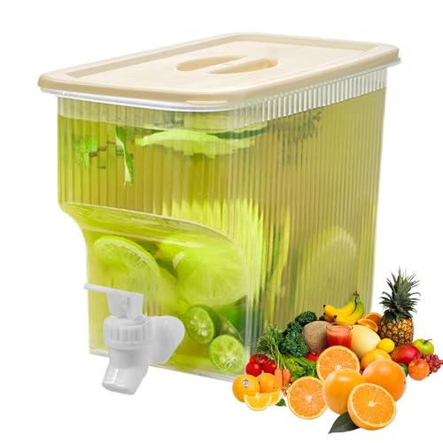 Zuntsutock Vertrieb für Rezeptionen - Distributor von Körpern | Transparenter transparenter Krug für Cocktails, Schärfen und Eiswürfel zu Hause (Kapazität 3.9L) von Zunetsutock