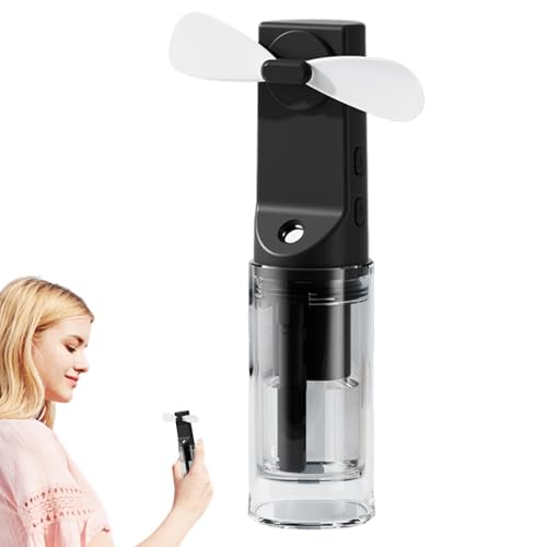 Zuntsutock in der Hand der elektrische Kühlluftkühler - Persönlicher Herr. Fan, Water Mist Fan | Tragbare personalisierte Lüfter von Zunetsutock
