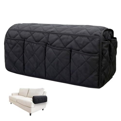 Aufbewahrungstasche für Sofa Armlehne – Magazinaufbewahrungstür, Fernbedienung | Tasse zur Nützlichkeit des Tabletts, elegantes und langlebiges Sofa, seitlicher Organizer von Zunishaone