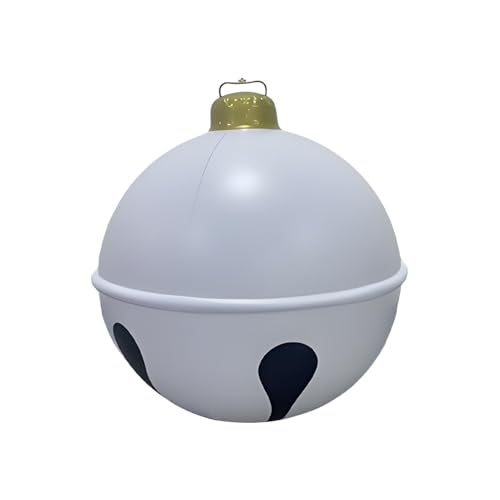 Aufblasbare Weihnachtsschmuck - 24 Zoll Großes PVC -Urlaubsballdekor, wasserdichte Blow -up -Dekorationen | Outdoor Yard Garten Rasenausstellung Mit Festlicher Art Für Winterfeierfeierlichkeit Aufblasbare Weihnachtsschmuck - 24 Zoll Großes PVC -Urlaubsballdekor, wasserdichte Blow -up -Dekorationen | Outdoor Yard Garten Rasenausstellung Mit Festlicher Art Für Winterfeierfeierlichkeit von Zunishaone