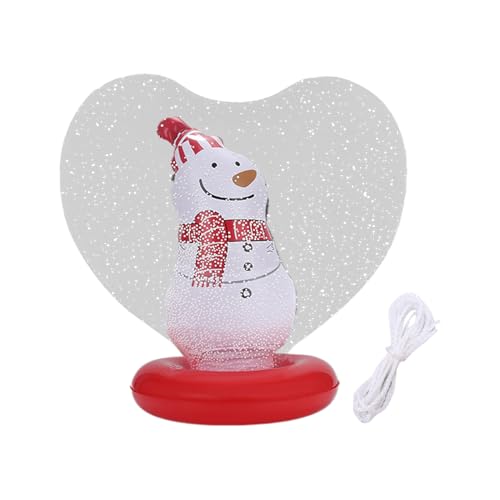 Aufblasbare Weihnachtsschmuck - Herzform Leuchtdarsteller, Wasserdichtes Reflexionsdekor | Urlaubsball Im Freien Mit Eingedicktem PVC, Faltbarer Stauraum Für Garten, Garten, Rasen, We von Zunishaone