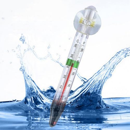 GA-Temperatur-Index für Aquarien | -Thermometer mit Celsius-Skala | Ideal für Schwimmbäder, Spas, Wirbel, einfache und genaue Überwachung GA-Temperatur-Index für Aquarien | -Thermometer mit Celsius-Skala | Ideal für Schwimmbäder, Spas, Wirbel, einfache und genaue Überwachung von Zunishaone