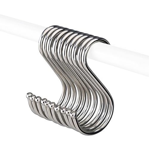 Hooks-Organizer aus Stahl S – Horbands für Kleidung, robust, Topfpfannenhalter | Set mit kompakten Haken für öffentliche Dienstleistungen, Halterung für Badezimmer, Küche, rostfrei, Ra-Kleiderbügel Hooks-Organizer aus Stahl S – Horbands für Kleidung, robust, Topfpfannenhalter | Set mit kompakten Haken für öffentliche Dienstleistungen, Halterung für Badezimmer, Küche, rostfrei, Ra-Kleiderbügel von Zunishaone