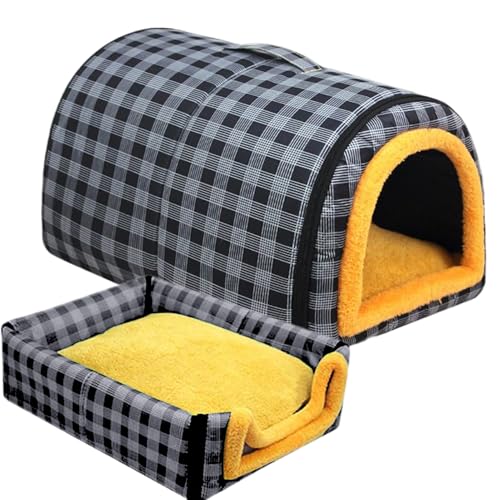 Katzenbett - Cabrio Hundebett, komfortable tierische Möbel mit oberem Tragengriff | Geeignet für kleine, mittelgroße und große Rassen, Innenhaus, Hausruhe, Winterwärme, Sommerkomfort, gemütlich Katzenbett - Cabrio Hundebett, komfortable tierische Möbel mit oberem Tragengriff | Geeignet für kleine, mittelgroße und große Rassen, Innenhaus, Hausruhe, Winterwärme, Sommerkomfort, gemütlich von Zunishaone