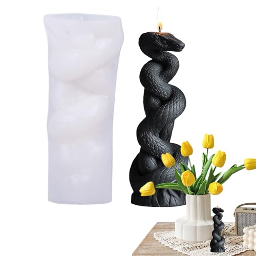 Kerzenherstellungsformen - Flexible Harzgussformen mit hitzebeständiger 3D-Epoxid-Schablone | Kerzenlicht Silikon Geschirrspüler für Handwerk -to-te, to von Zunishaone
