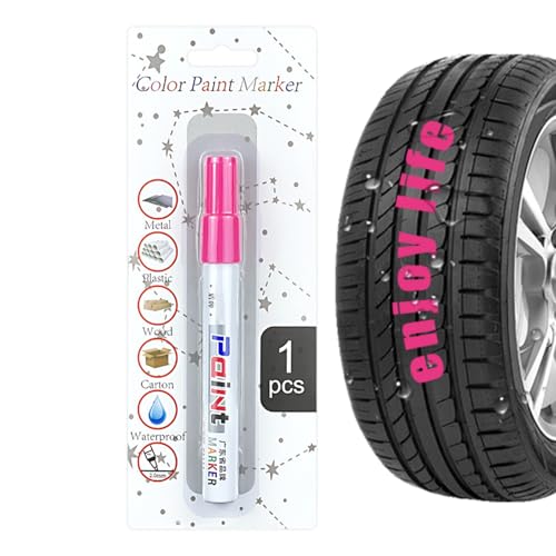 Lackstift für Autoreifen und Karosserie, schnell trocknend, ideal zum Abdecken von Kratzern, wasser- und hitzebeständig, praktisches Werkzeug für die Pflege des Lebens von Zunishaone