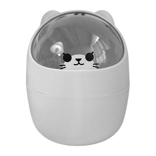 Mini Abfallbehälter Organizer - Arbeitsplatte Mülleimer, Neuheit Desktop Müll | Kompaktes Schwung Deckel Müllbehälter Design Home Mülleimer für Tabletop Waschtisch Büro Schlafsaal Küchen Schlafzimmer Mini Abfallbehälter Organizer - Arbeitsplatte Mülleimer, Neuheit Desktop Müll | Kompaktes Schwung Deckel Müllbehälter Design Home Mülleimer für Tabletop Waschtisch Büro Schlafsaal Küchen Schlafzimmer von Zunishaone