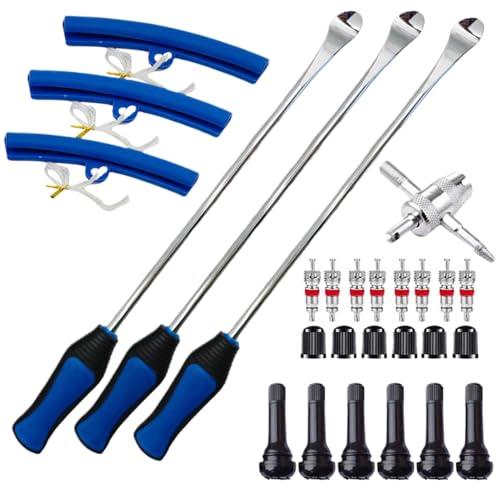 Reifeneisen Hebelwerkzeug - Reifenwechsel Löffel Set, Manuelle Installation Artikel | Rad Reparatur Kit, Mechanische Hebelstange zum Entfernen von Traktor Rasen Motorrad Outdoor Garage Ausrüstung von Zunishaone