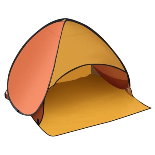 Schattenzelte - Sonnenunterkunft, Popup -Baldachin | Automatisches Schattenzelt mit Kopfunterstützung, tragbares winddichtes Mini -Zelt mit Telefonständer für Strandtage, Picknicks im Freien oder Camp von Zunishaone