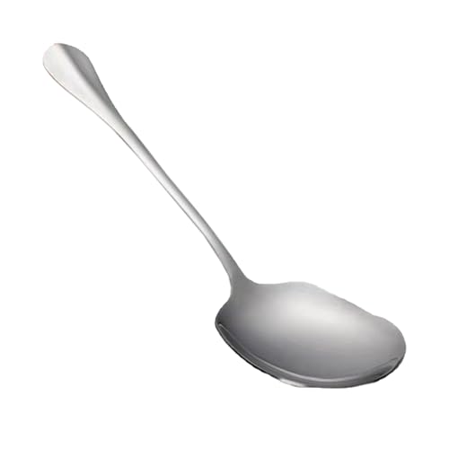 Servierständer aus Edelstahl – Buffet Kitchen Ladle, Reishilfe aus Metall | großes Besteck-Scoop-Werkzeug, schwerer Griff, langlebig, unverzichtbares Besteck, das während des Tages verwendet wird Servierständer aus Edelstahl – Buffet Kitchen Ladle, Reishilfe aus Metall | großes Besteck-Scoop-Werkzeug, schwerer Griff, langlebig, unverzichtbares Besteck, das während des Tages verwendet wird von Zunishaone
