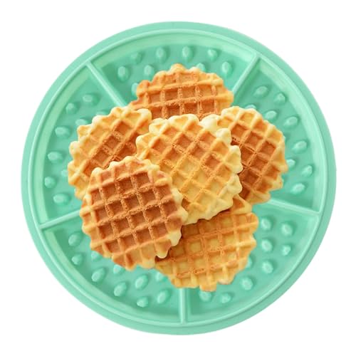 Silikonform für Waffeleisen – Antihaftblech, lebensmittelechte Gitterpfanne, flexible ofenfeste Schokoladenplatte, wiederverwendbare Backform, einfache leckere Leckereien während der Zubereitung von von Zunishaone