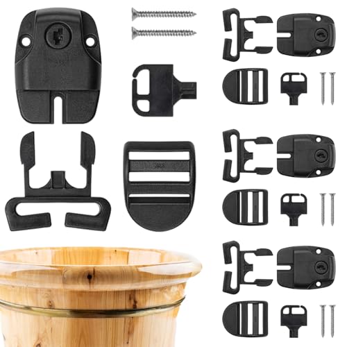 Spa Cover Latch Clip Lock – 4 Sets -Abdeckungsclips, Reparatur-Set | Ersatzmaterial für gebrochene Schlösser, für eine schnelle Installation, Verriegelungsclips von Zunishaone
