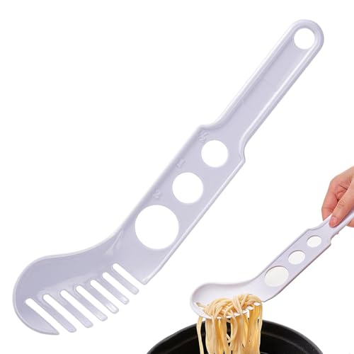 Spaghetti-Messlöffel | mit Lebensmittelsieb | Portionskontrolle | Multifunktions-Küchenwerkzeug für Nudeln, praktisches Küchengerät für Zuhause, Café, Restaurant von Zunishaone
