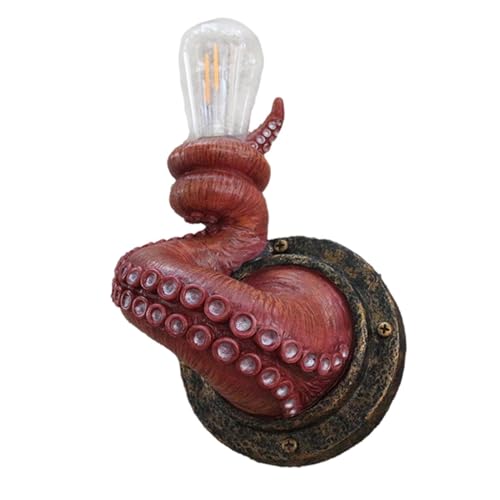 Tintenfisch -Klauen -Wandleuchte - Harz -Tentakel -Lampe Skulptur, Horror Mount Decor Art | Dekoratives Halloween -Akzentstück, Einzigartige Home -Wand -Display Für Gang, Flur Oder Gartenveranda Tintenfisch -Klauen -Wandleuchte - Harz -Tentakel -Lampe Skulptur, Horror Mount Decor Art | Dekoratives Halloween -Akzentstück, Einzigartige Home -Wand -Display Für Gang, Flur Oder Gartenveranda von Zunishaone