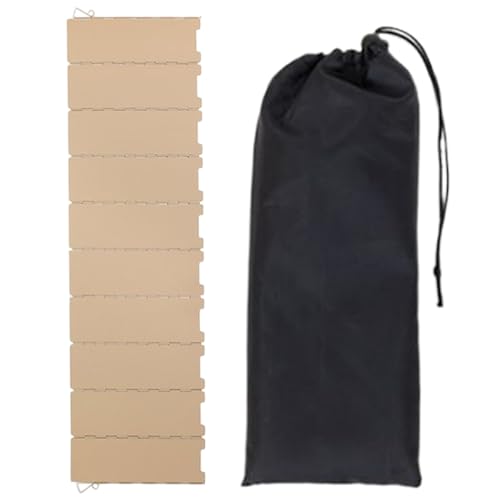 Zunishaone Camping-Windschutz für Campingöfen, Windschutzscheibe, zusammenklappbar, aus Metall, 10 Paneele, Outdoor-Zubehör, Grillzubehör für Camping, Zunishaone Camping-Windschutz für Campingöfen, Windschutzscheibe, zusammenklappbar, aus Metall, 10 Paneele, Outdoor-Zubehör, Grillzubehör für Camping, von Zunishaone