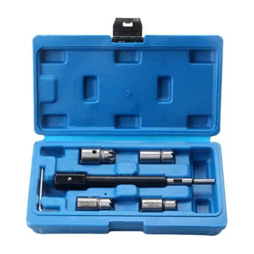 Zunishaone Einspritzdüsenreiniger | Einspritzdüsenreinigungsset für Motoren | Set mit 6 Präzisions-Reibahlen für die Wartung von Motoren von Autos und Motorrädern Zunishaone Einspritzdüsenreiniger | Einspritzdüsenreinigungsset für Motoren | Set mit 6 Präzisions-Reibahlen für die Wartung von Motoren von Autos und Motorrädern von Zunishaone