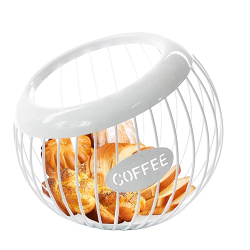 Zunishaone Eisenkaffee -Pod -Korb - Kaffeekapsel Desktop Organizer, Drahtspeicherregal | Arbeitsplatte mit großer Kapazität, -Kapselhalter für Pausenzimmer, Büro, Kaffeestation oder Küchentheke Zunishaone Eisenkaffee -Pod -Korb - Kaffeekapsel Desktop Organizer, Drahtspeicherregal | Arbeitsplatte mit großer Kapazität, -Kapselhalter für Pausenzimmer, Büro, Kaffeestation oder Küchentheke von Zunishaone