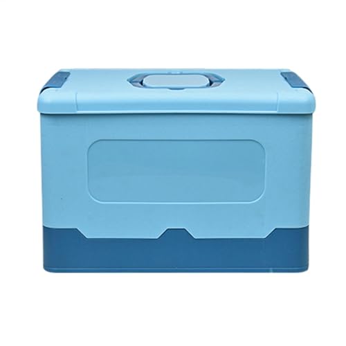Zunishaone Faltbare Aufbewahrungsboxen, zusammenklappbare Aufbewahrungsboxen - tragbare stapelbare Aufbewahrungsboxen mit Deckel und Griff | Organisationszubehör von Zunishaone