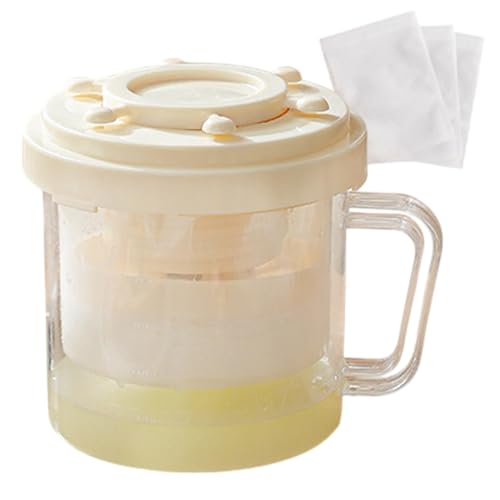 Zunishaone Joghurtsieb, sicheres Joghurtsieb, feinmaschiges Sieb, verstellbares hausgemachtes Werkzeug für Haushalt, Küche, Zuhause, Lebensmittelherstellung, Saft, Käse von Zunishaone