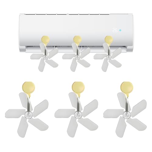 Zunishaone Klimaanlage Entlüftungsabweiser | 3 Stück Fenster Klimaanlage Deflektor | Low-Profile Diffusor Extender Abdeckung 360 Grad Drehung für RV Fenster Garage Decke Keller Möbel Zunishaone Klimaanlage Entlüftungsabweiser | 3 Stück Fenster Klimaanlage Deflektor | Low-Profile Diffusor Extender Abdeckung 360 Grad Drehung für RV Fenster Garage Decke Keller Möbel von Zunishaone
