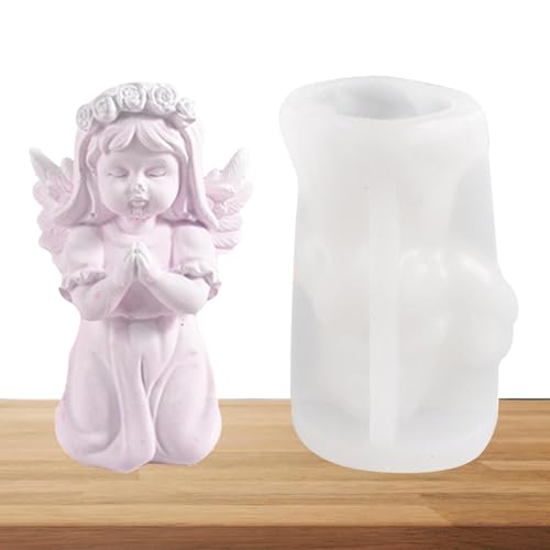 Zunishaone Prayer Silikonform Engel – Harzformen in Form eines niedlichen Engels – Frühling Home Party Dekorationen Harz Handwerk Seife Kerze Kuchen Dekoration Fondant Form Netto Kommode Zunishaone Prayer Silikonform Engel – Harzformen in Form eines niedlichen Engels – Frühling Home Party Dekorationen Harz Handwerk Seife Kerze Kuchen Dekoration Fondant Form Netto Kommode von Zunishaone