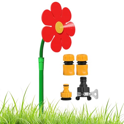 Zunishaone Raster für Gartenregner | Sprinkler mit Erdspieß, 360 Grad drehbares Bewässerungswerkzeug mit Bewässerungszubehör für Terrasse, Hinterhof und Bauernhof von Zunishaone