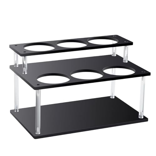 Zunishaone Saft| StänderAus Acrylglas Für Kaffeesirup Flaschen - 2-Etagen Lagerorganizer Für Flaschen & Flaschen Aufbewahrung von Zunishaone