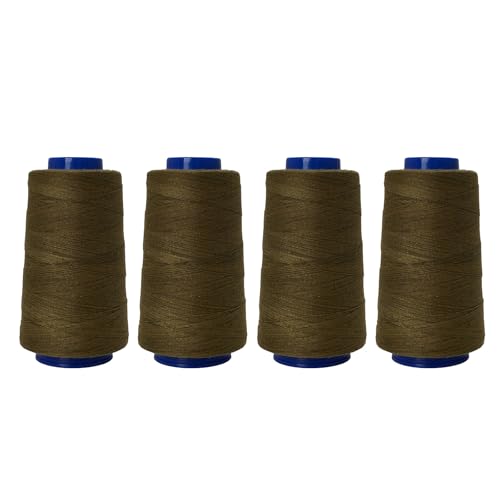 4 Spulen Nähfaden Polyesterfaden 1000yds Jeweils Für Maschinen Handnähte Stickerei Quilt Craft Home Sewing Project Supplies von Zuoeay