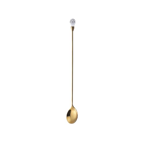 430 Stall Stahllöffel Set Elegantes Besteck Eindeutiges Geschirr Empfindlicher Rührlöffel Für Dessert Und Kaffee Ergonomisch Griffe Teelöffel von Zuoeay