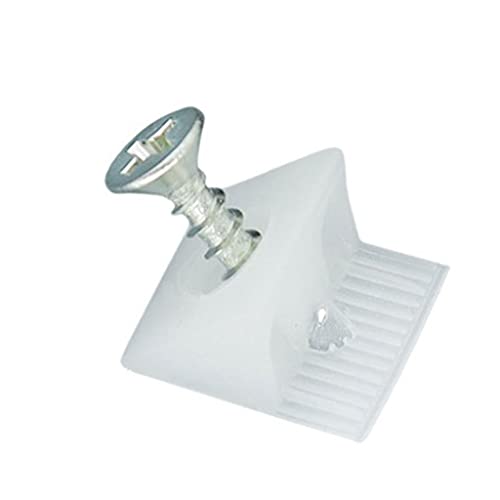 50 Stcs Möbel Reparieren Keile Schublade Unten Schlagende Reparatur Fix Kit Plastik Eckhalterung Mit Selbstkippschrauben Möbelbauschneile 50 Stcs Möbel Reparieren Keile Schublade Unten Schlagende Reparatur Fix Kit Plastik Eckhalterung Mit Selbstkippschrauben Möbelbauschneile von Zuoeay