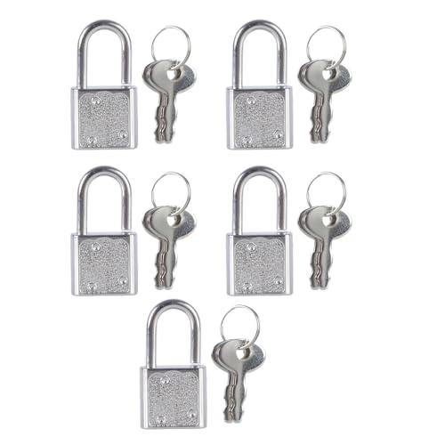 5pcs Tragbare Koffer Locker Sicherungsschloss Tagebücher Vorhängeschloss Taste Zink Legierung Locker Padlock Mit Leicht Zu Bedienenden Tagebuchpadlocks 5pcs Tragbare Koffer Locker Sicherungsschloss Tagebücher Vorhängeschloss Taste Zink Legierung Locker Padlock Mit Leicht Zu Bedienenden Tagebuchpadlocks von Zuoeay