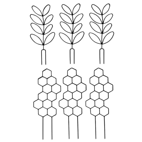 6 Pcs Gitter Für Topfpflanzengarten Zum Klettern Stapelbarer Plastik Plastik Topf Pflanzenschleuder von Zuoeay