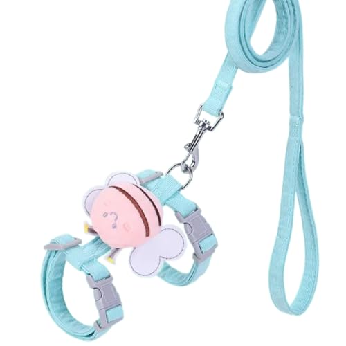 Atmungsbare Meshes Katzen Wandeln Gurte Mit Leinen Haltbarkeitsgurten Für Kleine Hunde Entkommen Beweisleinen von Zuoeay