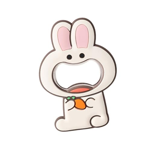 Bunte Tierform Doppelfunktion Opener Für Flaschen Und Kann Magnetische Küchen Organisatoren PVC Construction Fun Animal Design Flaschenöffner von Zuoeay