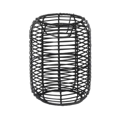 Deckenpendelleuchte Lampenschattenabdeckungen Imitation Rattan Gewebter Lampenschirm Hängende Leuchten Schatten Für Hängende Leichte Handgewebte Kronleuchterlampenschirm von Zuoeay