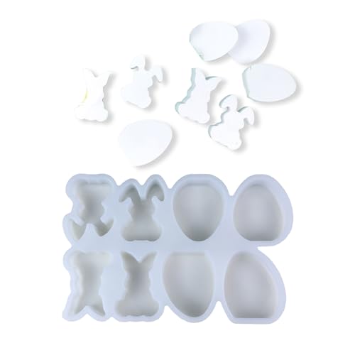 Flexible Silikonform Für Kaninchen Eierformblatt Bunnys Figur Ornament Making Form Schmuck Werkzeug Epoxidharz Harz Flexible Silikonform Für Kaninchen Eierformblatt Bunnys Figur Ornament Making Form Schmuck Werkzeug Epoxidharz Harz von Zuoeay