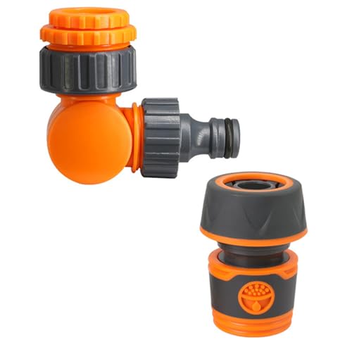 Gartenschlauch Rollen Wasserhahnanschluss Plastikadapter Mit Sicheren Klicksperrfunktionen Für Sichere Gartenwässerungsbefestigungsansatzanschlussanschlüsse von Zuoeay
