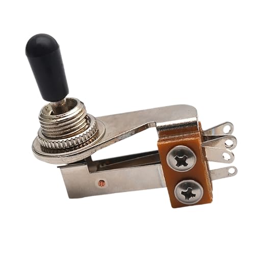 L Form Open Frame 3 Wege Schalter Switches Gitarrenersatz Set Metallkonstruktion Und Niedrige Rauschvorgänge Für Toggle Schalterersatzteile von Zuoeay
