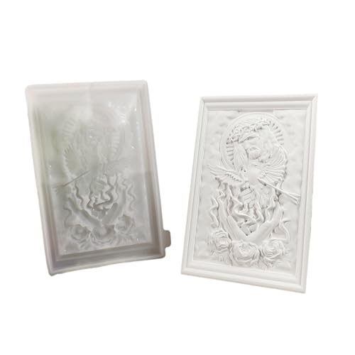 Mehrzweck Silikon Christusform Zum Backen Von Kerzen Und Seifenverzierung Die Für Ofen Und Kühlschrank Religiöse Dekoration Geeignet Sind Mehrzweck Silikon Christusform Zum Backen Von Kerzen Und Seifenverzierung Die Für Ofen Und Kühlschrank Religiöse Dekoration Geeignet Sind von Zuoeay