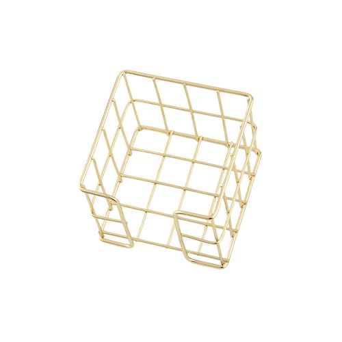 Memo Pad Metal Note Storage Box Block Desktop Notepads Box Für Office Desk 27x95x80mm Für Schreibtisch von Zuoeay