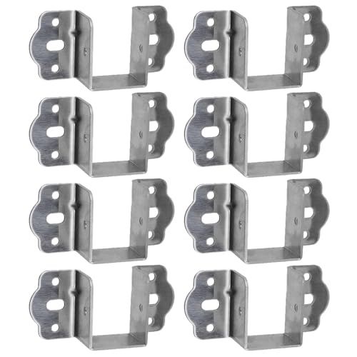 Metall Betrahmenhalter Frame Anchors Möbel Fixieren Hardware Einfache Installation Zur Vorbeugung Von Matratzenbewegungen Kindersicherheitsschloss von Zuoeay