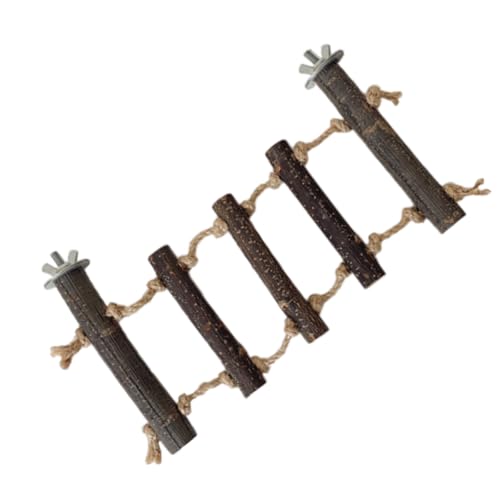 Multifunktionale Papageien Leiter Schleifenkratzer Spielzeug Für Conure Rod Cage Mount Leiter Für Papageienpapagei Kletterleiter von Zuoeay