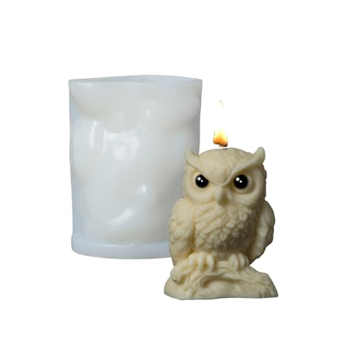 Owl Tabletop Ornament Form Thema Kerze Seifenform Epoxidharzform Für Schmuckherstellung Und Handgefertigtes Handwerk Wiederverwendbares Silikonform Owl Tabletop Ornament Form Thema Kerze Seifenform Epoxidharzform Für Schmuckherstellung Und Handgefertigtes Handwerk Wiederverwendbares Silikonform von Zuoeay