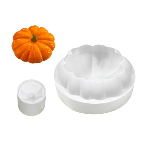 Packung Mit 2 Kreativen Kürbisform Silikonformen Für Kerzen Die Für Halloween Dekore Kreative Kuchenformen Silikonformen Entlassen Packung Mit 2 Kreativen Kürbisform Silikonformen Für Kerzen Die Für Halloween Dekore Kreative Kuchenformen Silikonformen Entlassen von Zuoeay