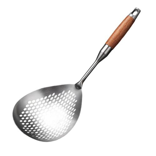 Rostfreier Rostproof Colander Sieb Slotted Löffel Für Effizientes Anstrichen Und Blanchierendes Hitzebeständiger Aus Rostfreiem Stahl Rostfreier Rostproof Colander Sieb Slotted Löffel Für Effizientes Anstrichen Und Blanchierendes Hitzebeständiger Aus Rostfreiem Stahl von Zuoeay
