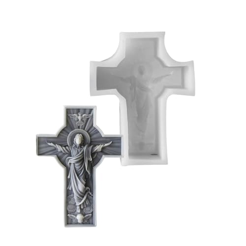 Silikonform Religiöses Haus Dekore Kerzenformen Ornament Formen Zum Handwerk Für Hobbyisten Und Dekore Liebhaber Handgefertigte Lieferungen von Zuoeay