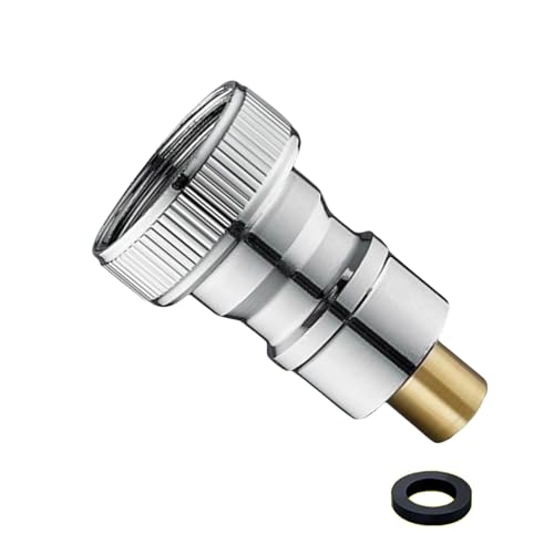 Stabile Messingwasserströme Tap Adapter Set Tragbar Für Küchenarmaturen Mit Abnehmbaren Belüftungen Und Schlauchanschlüssen Schlauchanschlüsse von Zuoeay