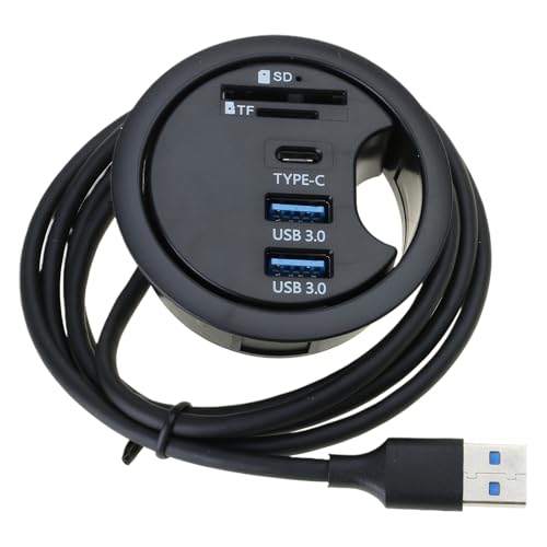 USB Schreibtisch TROMET Loch von Zuoeay