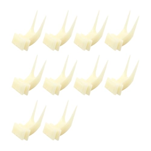 Vogelkäfig Lebensmittelhalter Obst Gemüsespieß Vogelkäse Fütterungsinstrument Für Varioöse Papageien Lovebirds 10pcs Obstgabel Feeder von Zuoeay